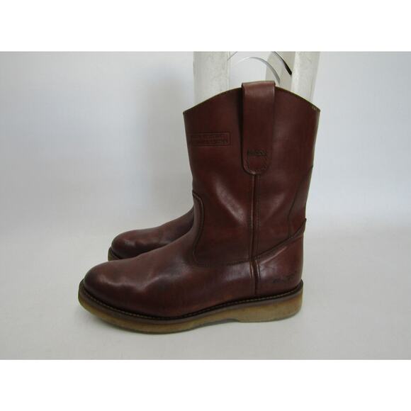 Ad tec Mens Size 11 M Brown Leather Cowboy Western Boots main image 5